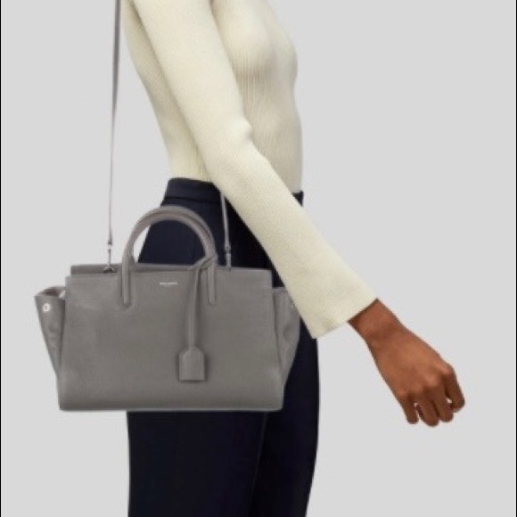 Pre loved Saint Laurent Rive Gauche Cabas in small - Picture 8 of 9